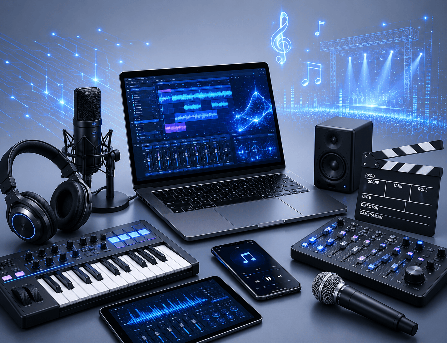 music production studio