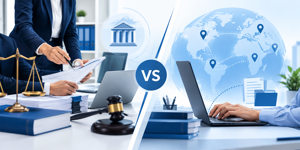 Legal Process Outsourcing vs Legal Process Offshoring: What’s the Difference?